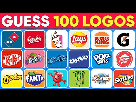 Guess The Logo In 3 Seconds | 100 Most Popular Food & Drink Logos