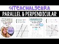 Equations of Parallel and Perpendicular Lines
