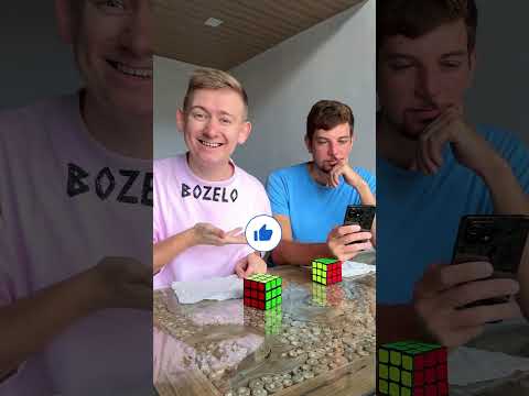 FAKE and REAL RUBICS CUBE MAGIC TRICK