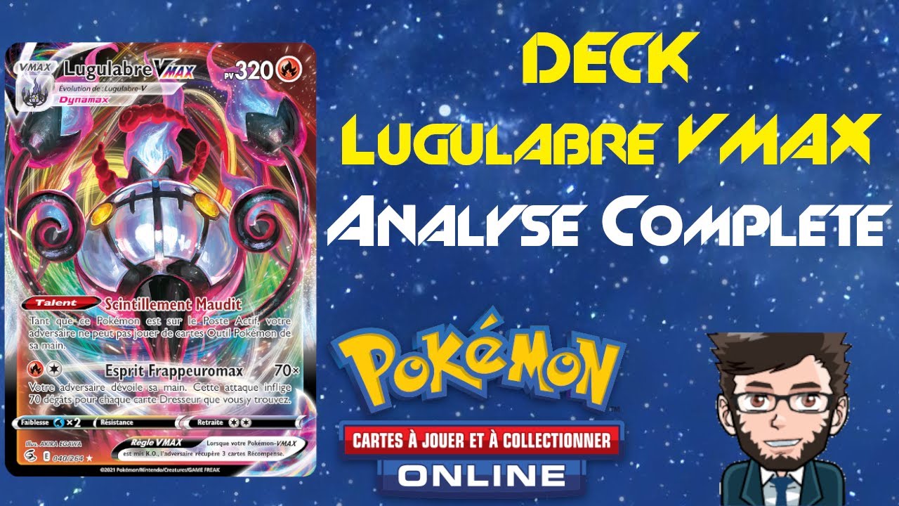 Analyse complète #70 du deck Lugulabre VMAX sur Pokémon TCG Online
