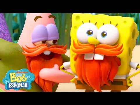 Kamp Koral | Monitores do Kamp Koral tentando agir como adultos por 60 minutos ⛺ | Bob Esponja
