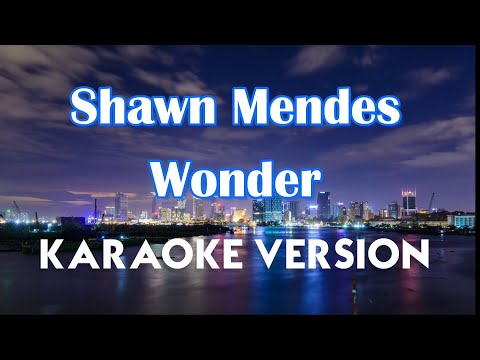 Shawn Mendes – Wonder (Karaoke/Instrumental) | Karaoke