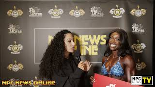 2025 NPC Masters National Championships Bikini 35+ Overall Winner Lulu Olupitan