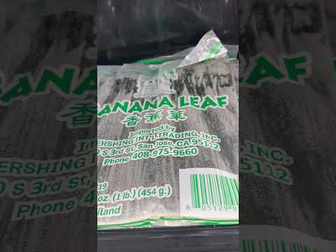 Harga daun pisang di Amerika