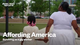 YouTube video thumbnail: Affording America: How a Single Mother in Chicago Turned to gig Work to Survive