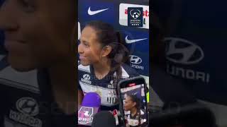 Declaraciones de Allison Azabache tras la goleada sobre Flamengo FBC.  #sentimientointimo