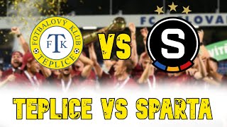 Sestřih zápasu Teplice vs Sparta (MOL Cup)