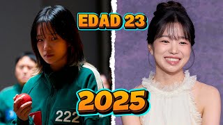 EL JUEGO DEL CALAMAR 3 🔥 ANTES Y AHORA: Edades y Nombres reales (2025)