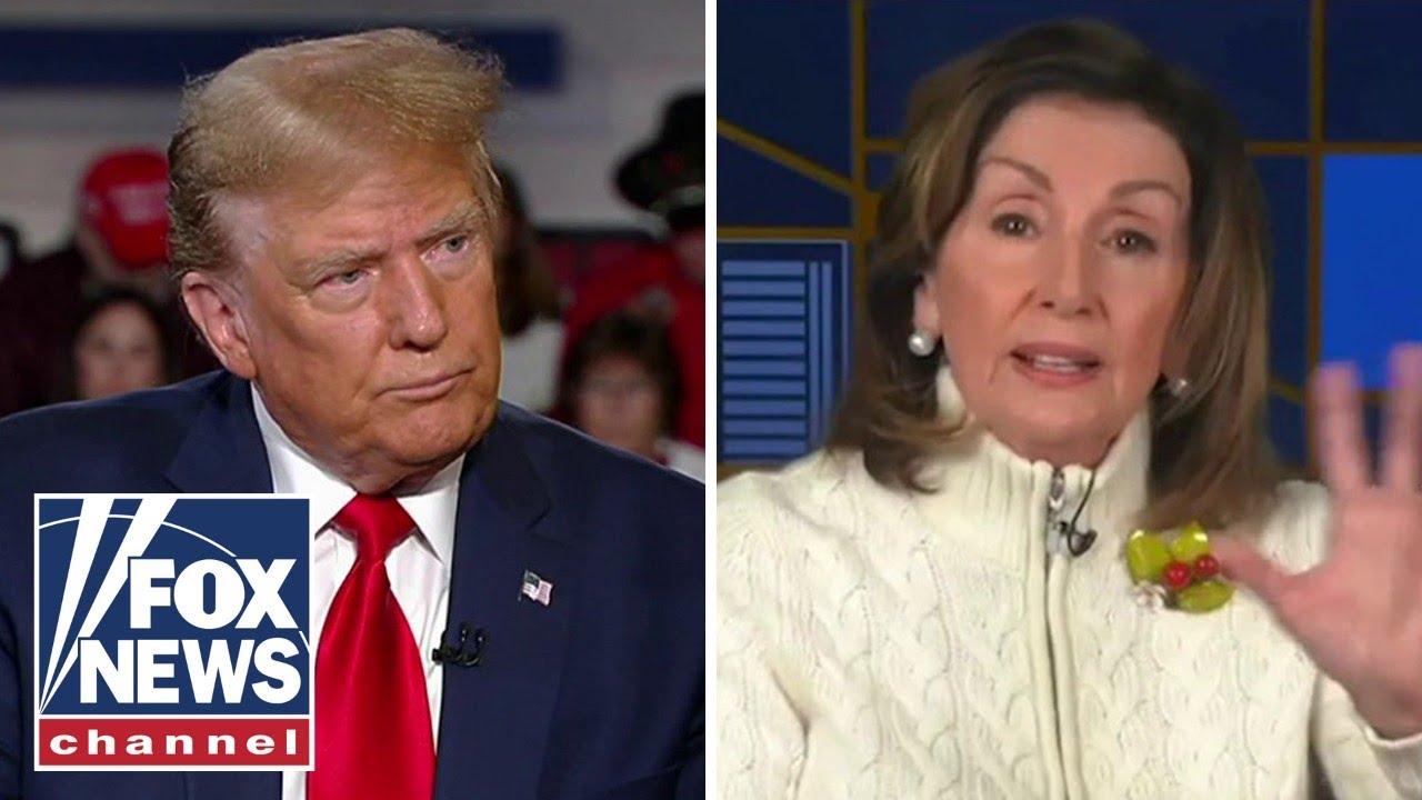 Trump responds to Nancy Pelosi on Putin comments: ‘She’s highly overrated’