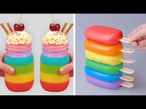 Top Fantastic Rainbow Cake Decorating Ideas | Most Beautiful Birthday Cake Decorating Tutorials