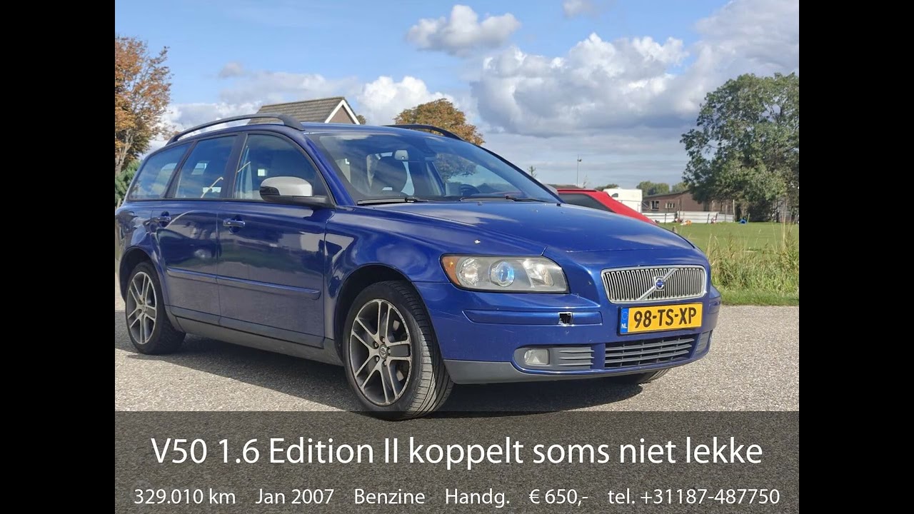 Aperçu vidéo du Volvo V50 1.6 (2007)