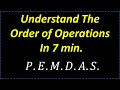 Understanding Order of Operations