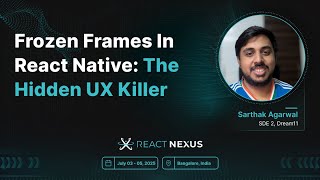 Frozen Frames in React Native