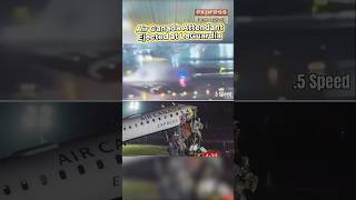 New Video shows the moment a landing Air Canada jet slams into a PAPD Crash Truck