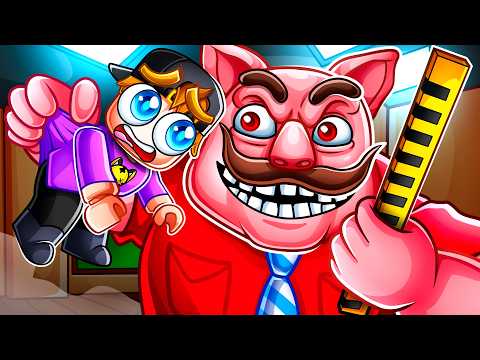 ROBLOX ESCAPE MR. PIG'S DETENTION OBBY!