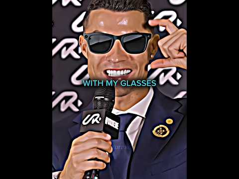 CRISTIANO RONALDO WALKING AROUND WITH HIDDEN CAMERA GLASSES 😎