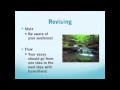 Revising and Editing in the Writing Process