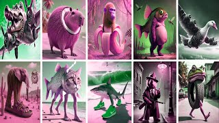 Italian Brainrot AI Animals But It's Vocoded to Gangsta's Paradise
