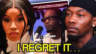 Offset ADMITS He F*CKED UP Marriage With Cardi!