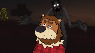 Surviving Minecraft Horror Mods But Nothing Happens