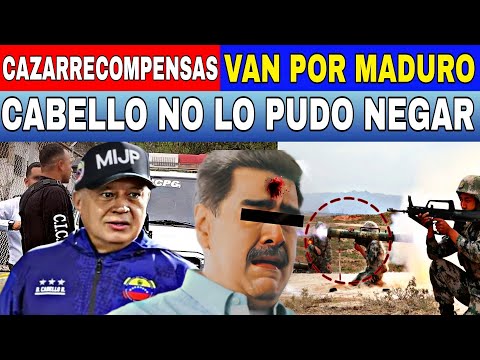 DIOSDADO NO PUDO NEGAR QUE CAZARRECOMPENSAS VAN MADURO Y SU CUPULA-NOTICIAS DE VENEZUELA COMPARTE...