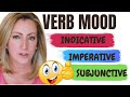 Exploring Verb Moods: Indicative, Imperative, and Subjunctive