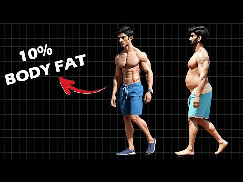 10% बॉडी फेट के लिए रोज़ कितना चलें ? How to Reach at 10% Body Fat ?