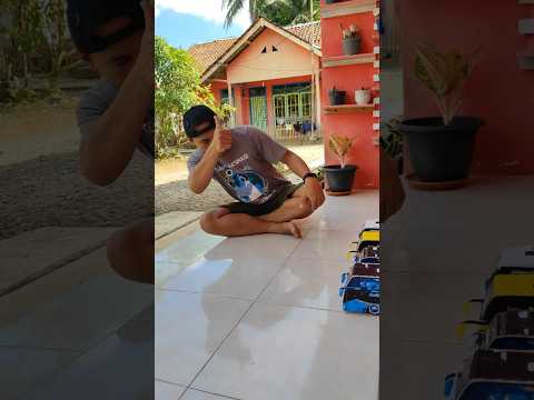 Bus Basuri Draka lupa pulang #busbasuri #diy #craft #shorts
