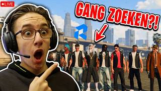 🔴LIVE OP ZOEK NAAR EEN GANG! 👀| REALLIFE RP (Nederlands)