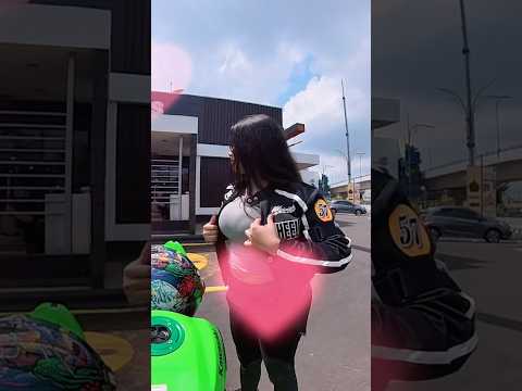 siapa yang seriweh ini kalo mau riding? #bikergirl
