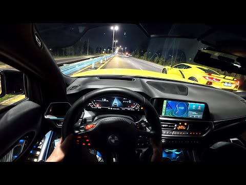 Acelerei a M3 G80 com o Corvette C8