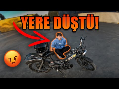 KARDEŞİME MOTOR SÜRMEYİ ÖĞRETTİM! BAŞARAMADIK :D