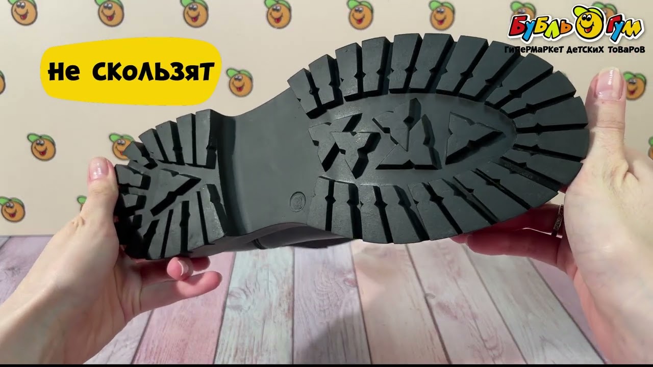 Ботинки Barbaris утепленные с резинкой-вставкой  черные - видео