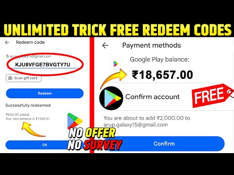 Free Redeem Code | Free Google Play Redeem code | How To Get Redeem Code | Free Redeem Code App 2024