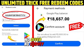Free Redeem Code | Free Google Play Redeem code | How To Get Redeem Code | Free Redeem Code App 2024