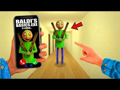 BALDI'S BASICS.EXE IS CALLING ME In Garry's Mod