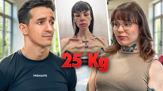 ELLE PESAIT 25 KILOS :  son combat contre la maladie