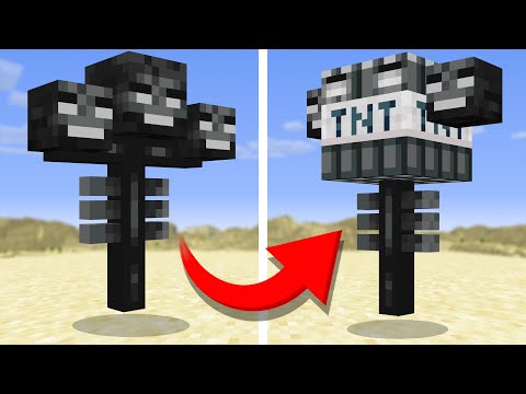 I Remade Every Boss into TNT in Minecraft
