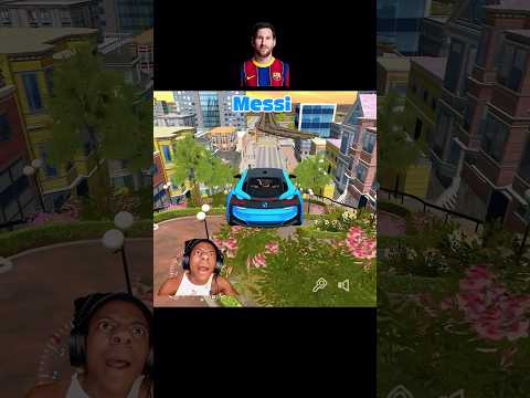 Messi ๐ Ronaldo in Car Parking Multiplayer ๐ฑ๐ฅต๐คฏ #youtubeshorts