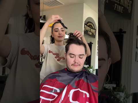 ASMR HAIRCUT & BEARD #satisfying #asmr