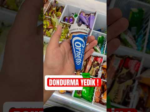 Dondurma yedik tadı çok güzeldi! #öneçıkar #keşfetteyiz #viralvideo