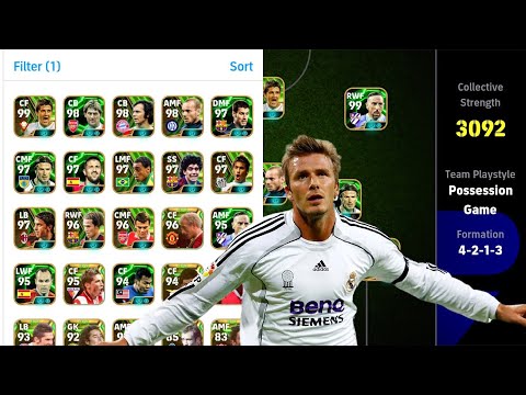 NEW EPIC SQUAD! 😎😱 BEST LEGEND TEAM!! EFOOTBALL 2025 MOBILE