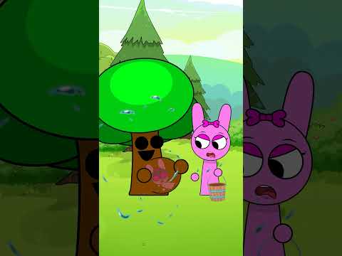 NEW SPRUNKI - Mr.Trees Test: Who Truly Deserves the Miracle | Moral Lesson #viral #magictales