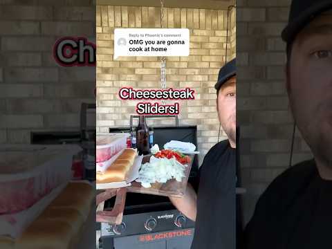 Cheesesteak Sliders Recipe! Cook with me! ๐ฅ๐