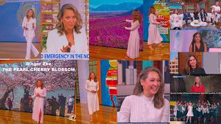 Ginger Zee - Be it casual slacks or pearly white (piano) dress - all heads turn towards her