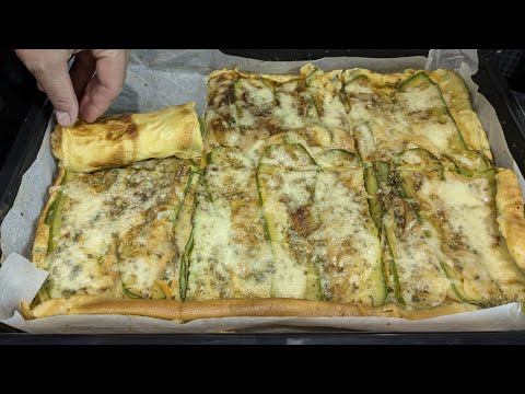 Кабачки Вкуснее любой пиццы! Гениальный рецепт для ужина! Быстро, Просто и Вкусно!