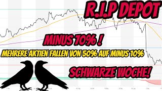 70% IM MINUS! 🤢 Aktien von 50% PLUS zu 10% Minus.🤬💀 RABENSCHWARZE Woche! Trade Republic Update #20