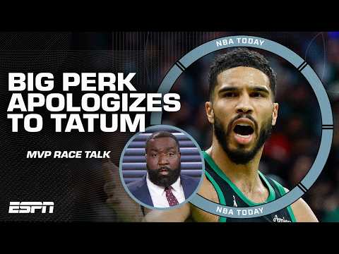 Kendrick Perkins APOLOGIZES to Jayson Tatum: We need to mention him MORE for MVP | NBA Today