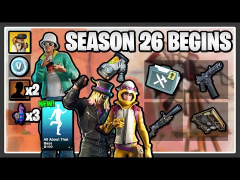 40 VB, SEASON 26 BEGINS, *NEW* BRUNO MARS SET, *NEW* EMOTE, Dennis Jr, Fossil Southie