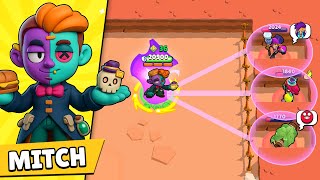 NEW LEGENDARY MITCH IS 100% BROKEN! 🔥 Brawl Stars 2025 Funny Moments & Wins & Fails ep,1836